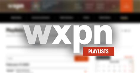 wxpn playlists|Home